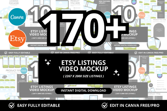 170+ Etsy Listing Video Bundles: Elevate Your Shop's Visuals