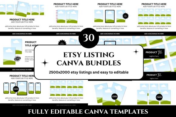 30 Etsy Listings Mockup Bundles: Your Ultimate Design Toolkit
