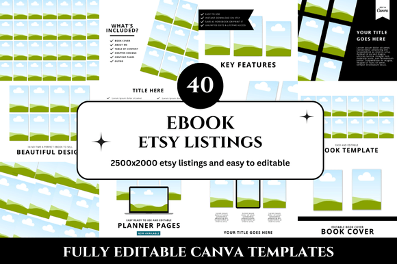 Elevate Your Etsy Shop with Professional Ebook Mockups
