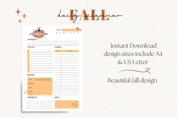 Embrace the Season with a Cozy Fall Daily Planner