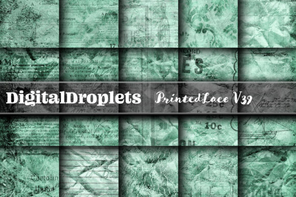 Printed Lace Vol. 39 | Collection: Vintage Textures for Modern Design