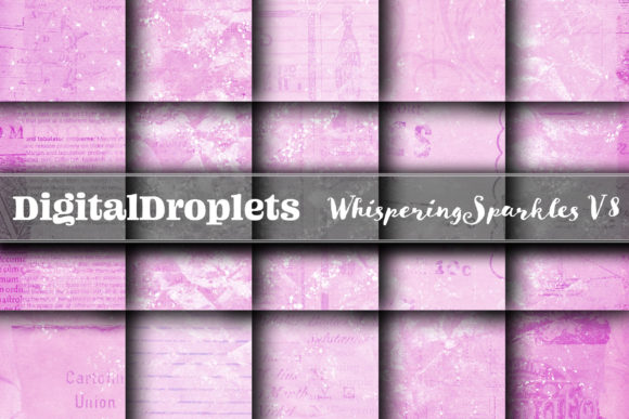 Whispering Sparkles Vol. 9: Vintage Paper Textures for Design